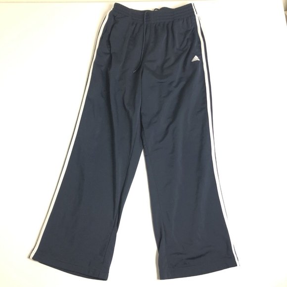 Men's Adidas Jogging Athletic‎ Joggers Sweat Pants Size Large L Blue D50 - Picture 1 of 10